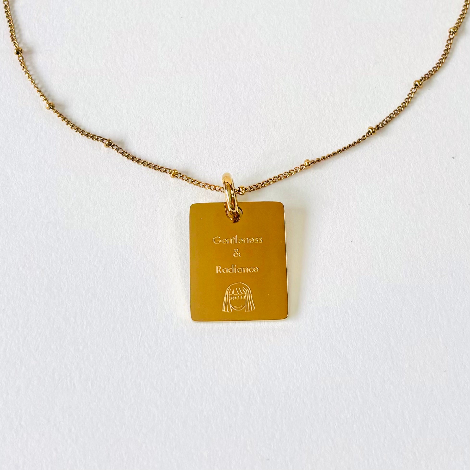 Pig & Holly charm necklace