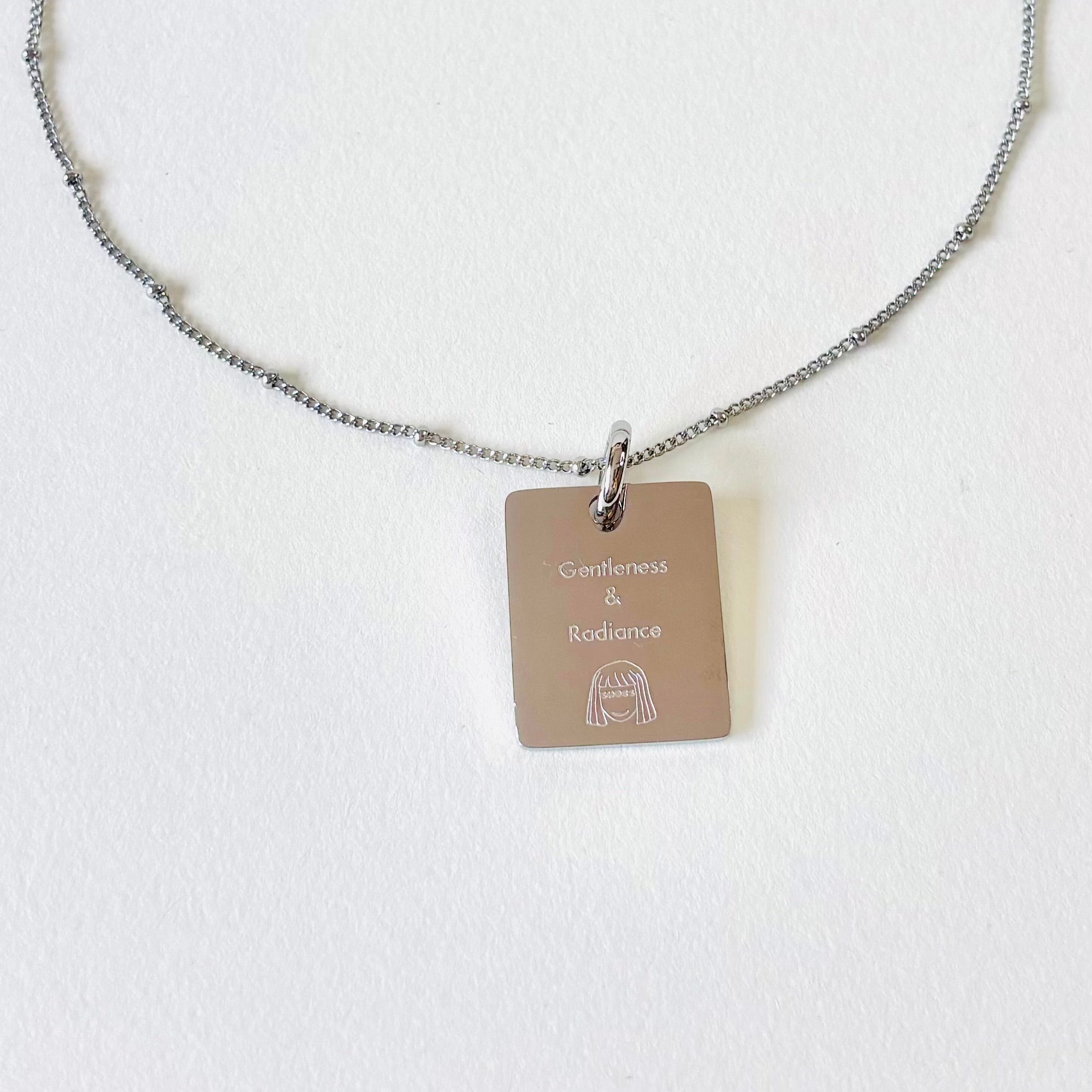 Pig & Holly charm necklace