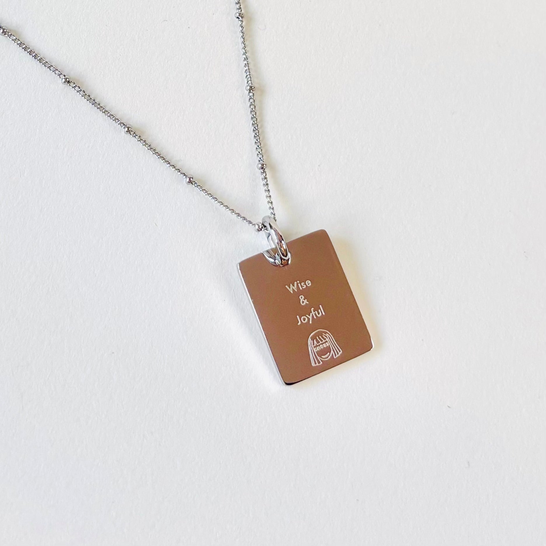 Snake & Honeysuckle charm necklace